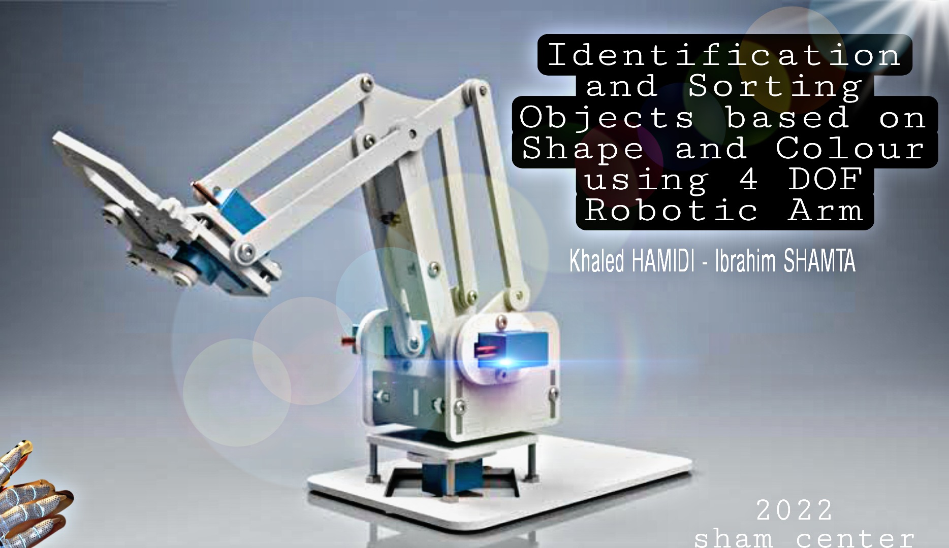 Filtering and Classification of Shapes Chromatically Using a 4.DOF Robotic Arm